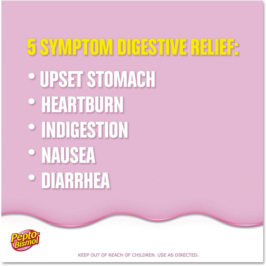 Pepto Bismol Comprimidos Masticables, Sabor Original, 30 unidades