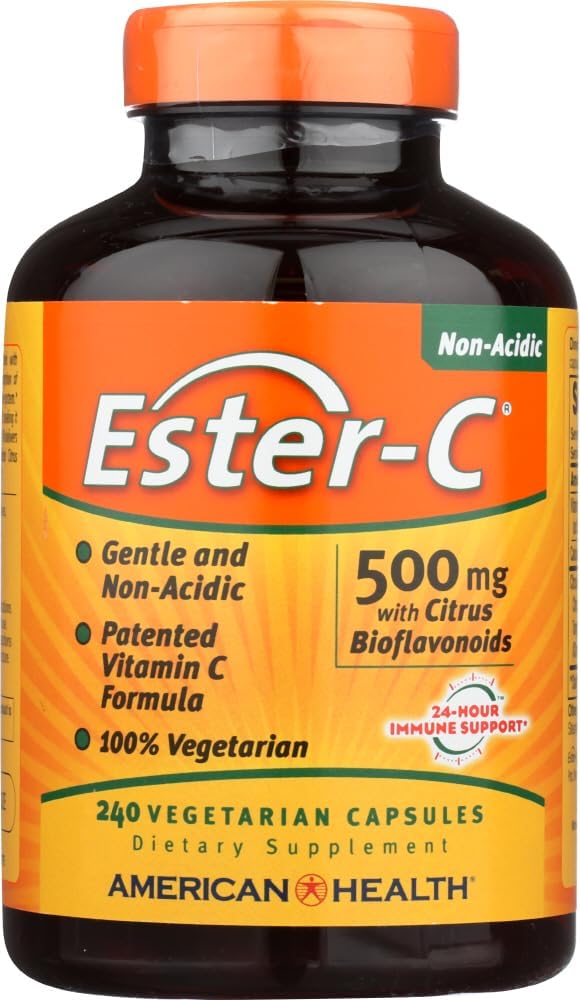 Ester-C 500 con Bioflavonoides Cítricos - Vegetariano