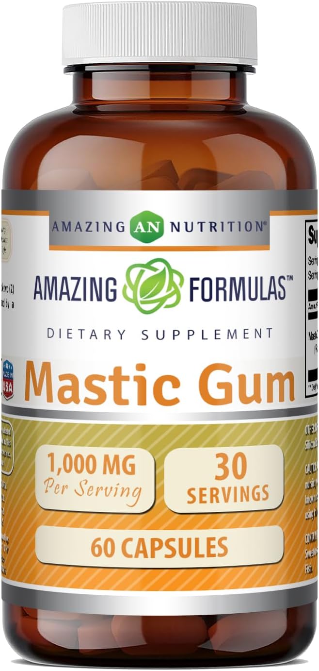 Amazing Formulas Mastic Gum 1000 mg | 60 Cápsulas
