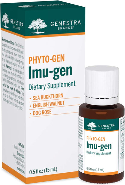Genestra Brands Imu-gen | Suplemento Herbal – Espino amarillo: Tradicionalmente utilizado para apoyar la función – Image 1