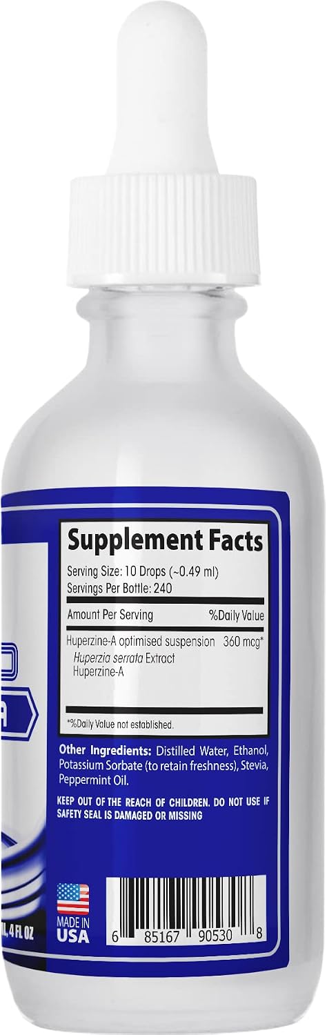 ABCOCID Huperzina-A Líquido 360 mcg, 4 Oz (240 dosis)