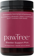 pawTree Bladder Support Plus - Complemento para la salud urinaria de perros y gatos (Grande)