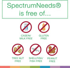 SpectrumNeeds® by NeuroNeeds – Apoyo Nutricional Completo con 33 Ingredientes Activos para el Bienestar General, Sabor Berry