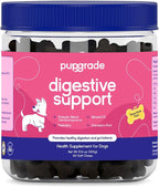 PupGrade Apoyo Digestivo para Perros, Sabor a Pato - 60 Masticables Suaves