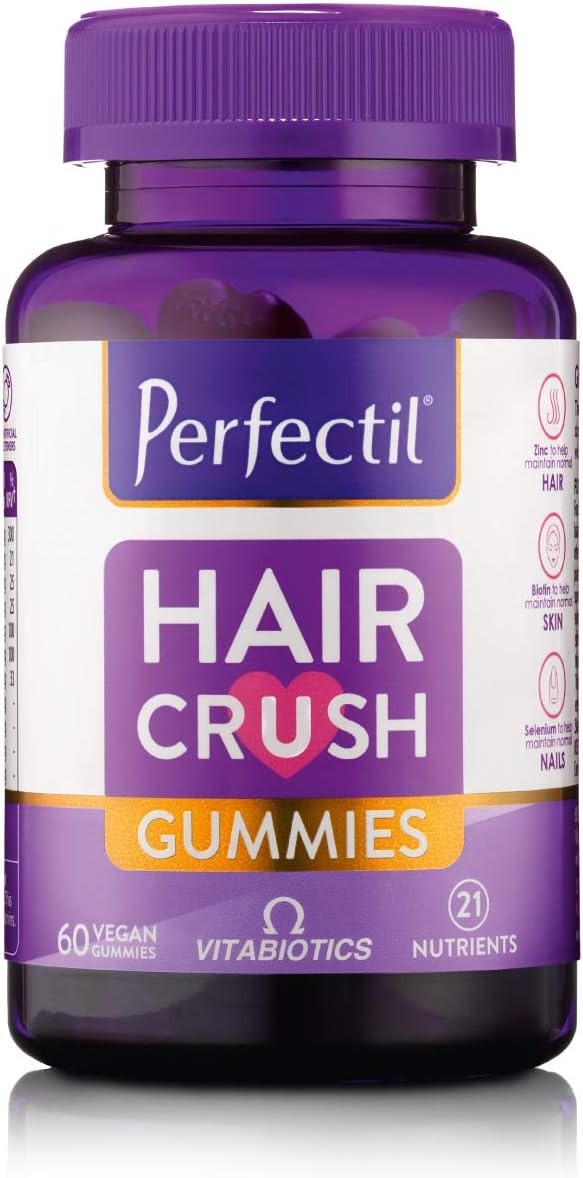 Perfectil Hair Crush Vitamin Gummies - Gominolas para el Cabello