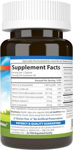 Carlson Blood Nutrients - 28 mg Hierro, 40 Cápsulas