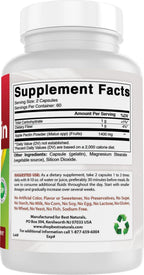 Best Naturals Pectina de Manzana 700 mg, 120 Cápsulas