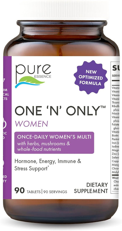 Pure Essence Labs One N Only Multivitamínico – Vitamina D3 (colecalciferol): Contribuye al mantenimiento de los – Image 1