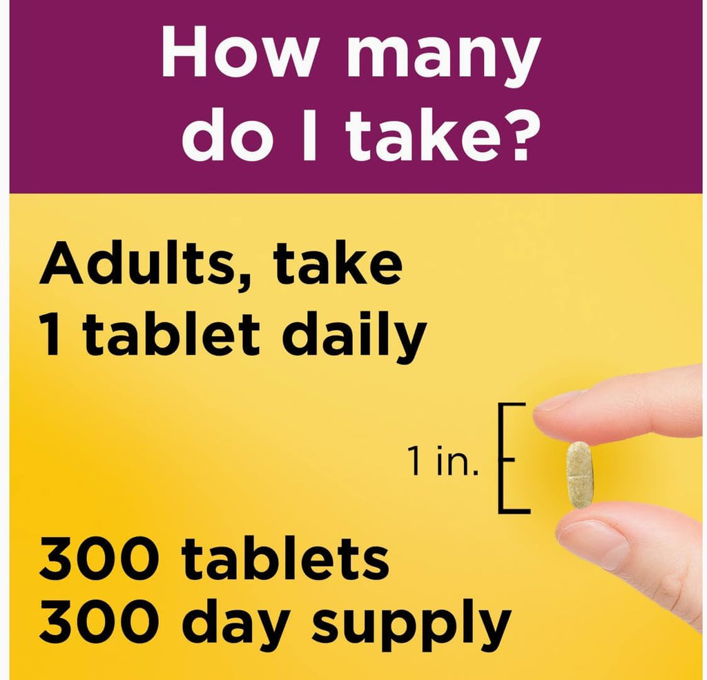 Nature Made Multivitamin for Her - Multivitamínico para Mujeres, 300 Comprimidos