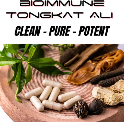 BioImmune Longjack Tongkat Ali Ultra Concentrado Extracto Purificado - 60 Cápsulas – Image 9