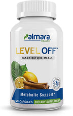 Level Off Anti Spike Formula – Suplemento de Glucosa en Cápsulas para la Salud Metabólica, Puede Apoyar Niveles Saludables de Glucosa Postprandial, Vegano, Sin OGM, Sin Gluten (120 Cápsulas)