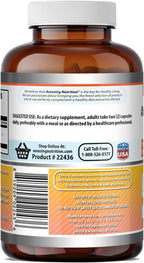 Amazing Formulas Berberina 1000mg por Dosis - 360 Cápsulas | No OGM, Sin Gluten