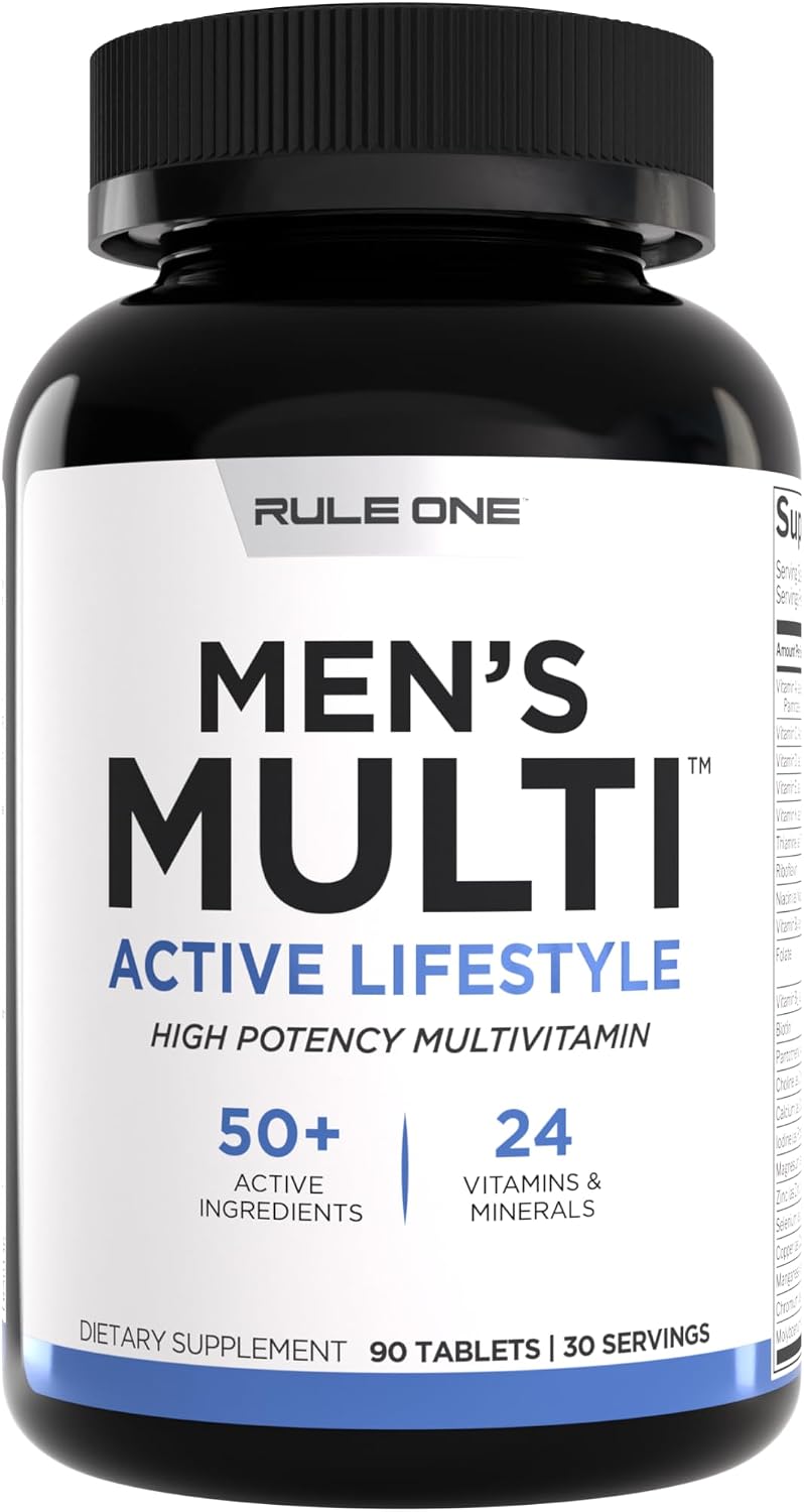 Rule 1 Proteins Men's Daily Multi, 180 Comprimidos, 60 Días