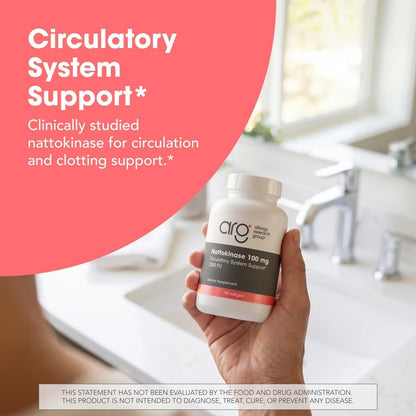 Allergy Research Group Nattokinase 100 mg, 180 Cápsulas – Image 2