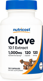 Nutricost Extracto de Clavo - 120 Cápsulas