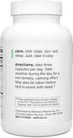 Well+vita Calm - Complemento para la Relajación y el Sueño (90 Cápsulas Veganas)