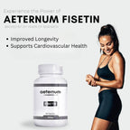 aeternum Premium Quality Fisetin 500mg 60 Cápsulas
