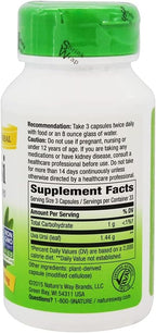 Nature's Way - Uva Ursi (Gayuba) 480 mg, 100 cápsulas