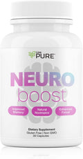 Pure Neuro Boost - 30 Cápsulas - Suplemento Nootrópico Natural