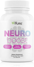 Pure Neuro Boost - 30 Cápsulas - Suplemento Nootrópico Natural