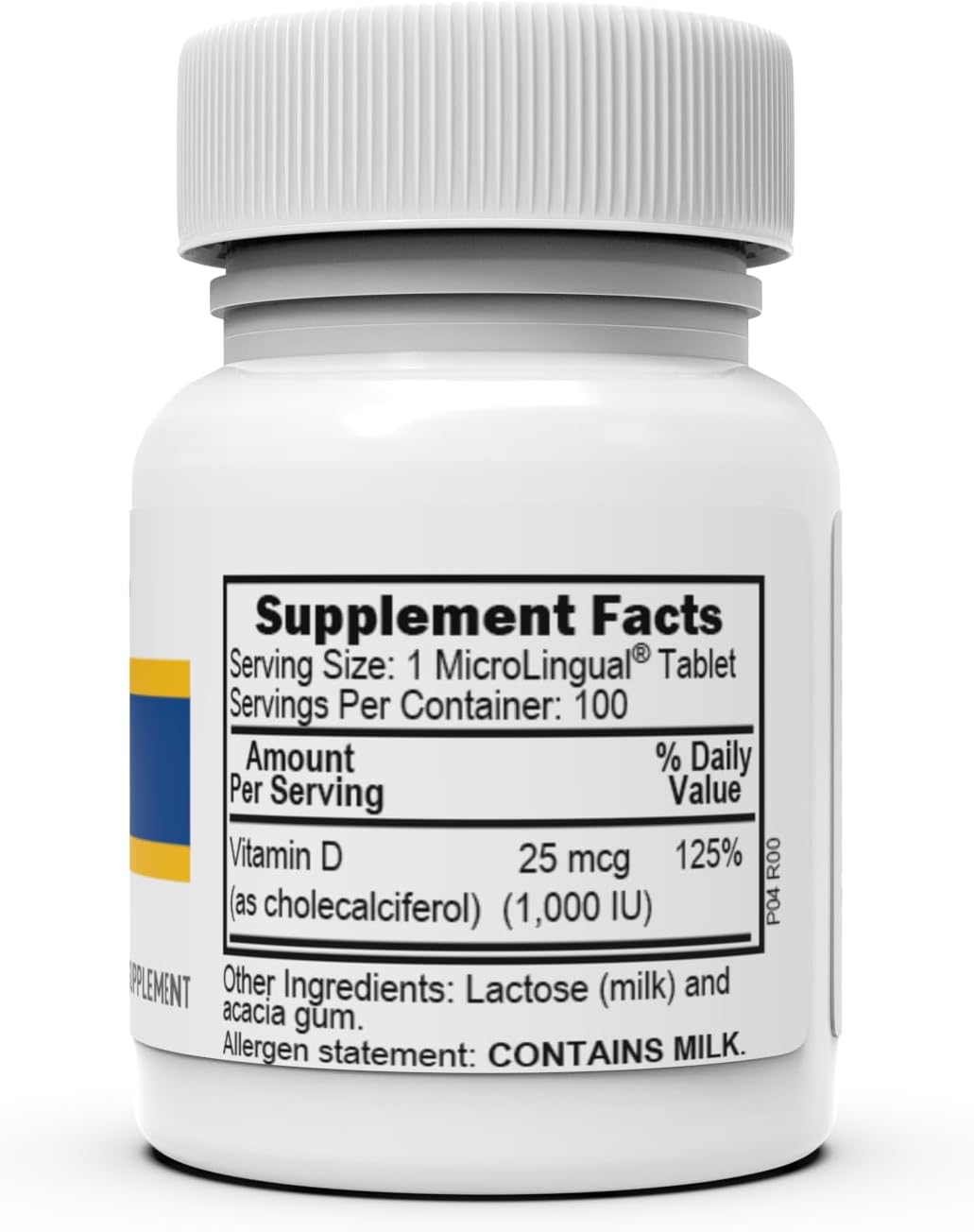 Superior Source Vitamina D3 1000 UI - 100 Comprimidos Sublinguales