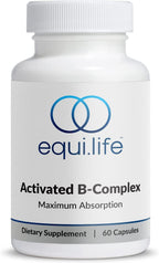 EquiLife Activated B Complex Metilado - Complejo B, 60 Cápsulas