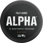 Fully Loaded Alpha Nootropic Pouches (Café) - 5 Latas