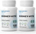 Puregen Labs Kidney-Vite Apoyo Renal – 200 Comprimidos (2 Paquetes)