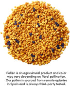 Beekeeper's Naturals - Gránulos de Polen de Abeja 100% Crudo, Enzimas Naturales Preservadas, Fuente de Vitamina B, Minerales, Aminoácidos y Proteína - Paleo y Keto, Sin Gluten (148 g)