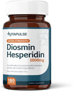 Hesperidin Plus 1000mg por Ración (180 Cápsulas Vegetarianas) - 90 Días de Suministro