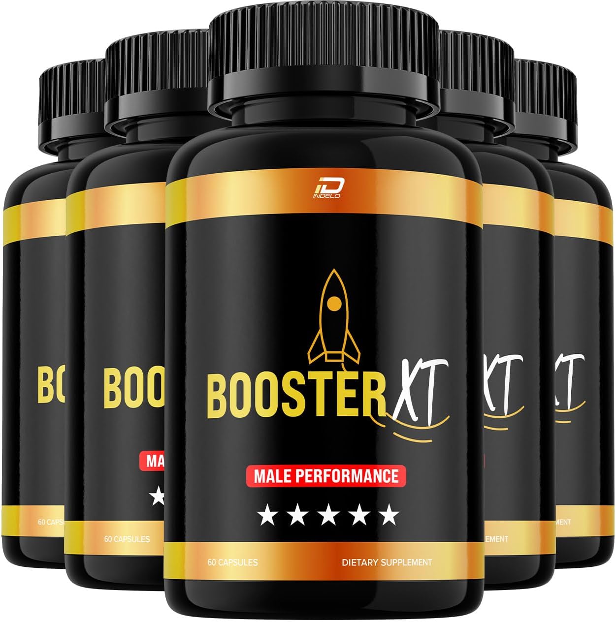 Booster XT for Men - Complejo vitamínico y mineral (5 packs, 300 cápsulas)
