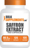 BulkSupplements.com Extracto de Azafrán 88.5mg - 120 Cápsulas Veganas sin Gluten