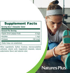 NaturesPlus Papaya Enzyme - 180 Comprimidos Masticables - Suplemento Digestivo con Papaína, Amilasa y Proteasa
