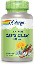 Solaray Uña de Gato (Cat's Claw) 500mg - 100 Cápsulas