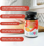 Vitamina C 1000 mg Gominolas para Niños y Adultos - LIVS