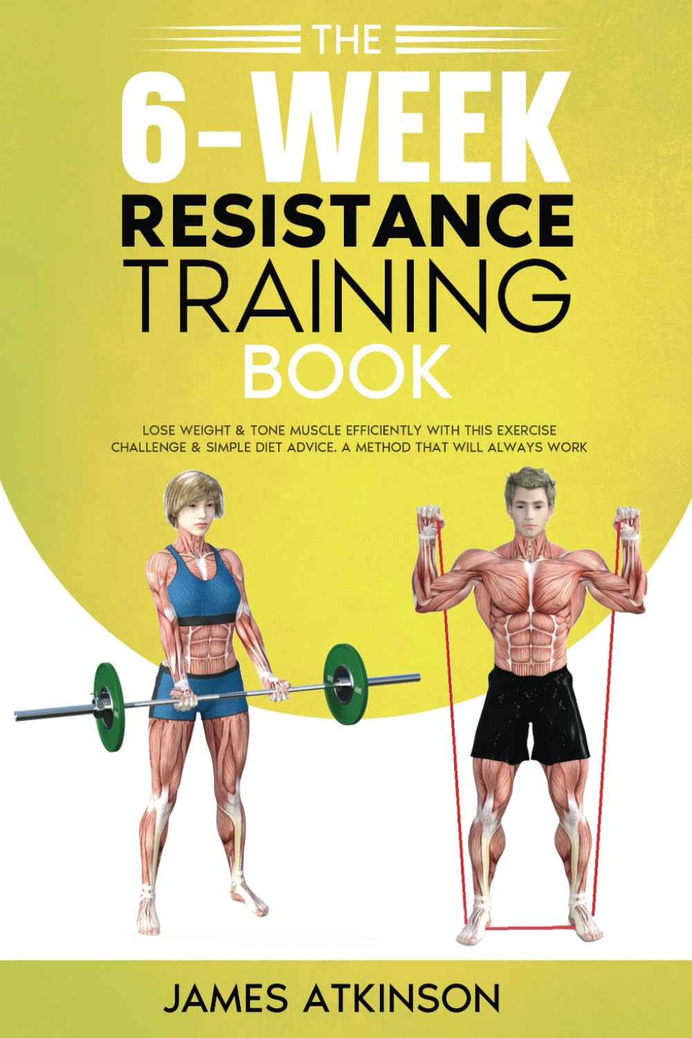 El Libro de Entrenamiento de Resistencia de 6 Semanas: Pierde Peso y Tonifica Músculo con este Desafío de Ejercicios y Consejos Dietéticos Simples. Un Método que Puede Funcionar para Ti. (Entrenamiento de Peso y Rutinas de Resistencia)