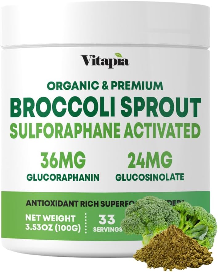 Vitapia Polvo de Brotes de Brócoli Orgánico - 100g