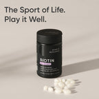 Sports Research Biotin 5000mcg with Organic Coconut Oil - 120 Veggie Capsules
