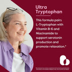 BESTVITE Ultra L-Triptófano 500mg con B3 y B6 - 120 Cápsulas Vegetales