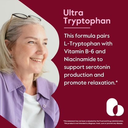 BESTVITE Ultra L-Triptófano 500mg con B3 y B6 - 120 Cápsulas Vegetales – Image 2