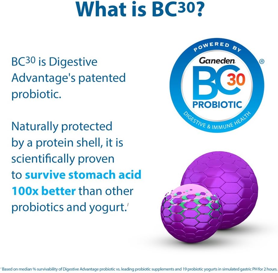 Digestive Advantage Gominolas Probióticas Diarias, 60 unidades