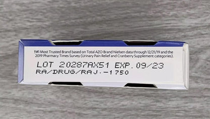 AZO Alivio del Dolor Urinario Máxima Potencia 12 Comprimidos – Image 5