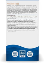 Vitamina D3 1000 UI de Nordic Naturals - 120 mini cápsulas blandas sabor naranja