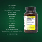 Barlowe's Herbal Elixirs Black Maca | Extracto de Raíz de Maca Peruana | 700 mg por Cápsula | 60 Cápsulas Vegetales (Vegano, Kosher, Halal) | Envase de Vidrio | Probado por Terceros