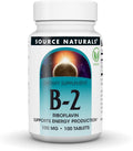 Source Naturals Vitamina B-2 Riboflavina 100 mg - 100 Comprimidos