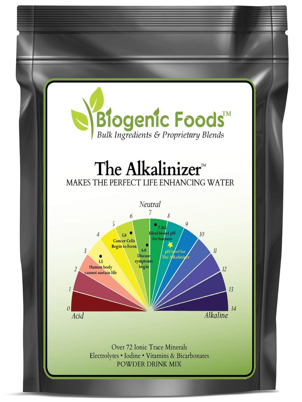 Alkalinizer - Alcalinizador de Agua para Equilibrar el pH Corporal - 60+ Galones