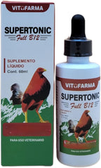 Supertonic Full B12 para Gallos - Complemento Multivitamínico Líquido 60ml