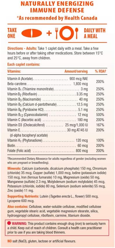 Jamieson 100% Complete Multivitamin Max Strength - 90 Cápsulas