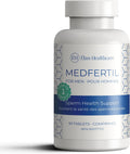 Medfertil para Hombres - Suplemento con L-Carnitina, Vitaminas C, E, B12, Ácido Fólico, Zinc, Selenio y CoQ10 - 90 Comprimidos