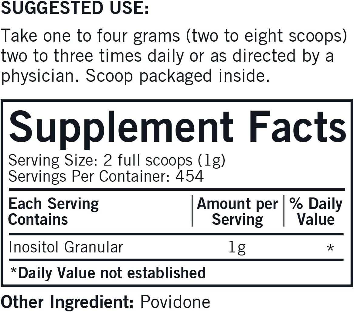Kirkman Inositol Pure Soluble Powder - Hipoalergénico | 454 g